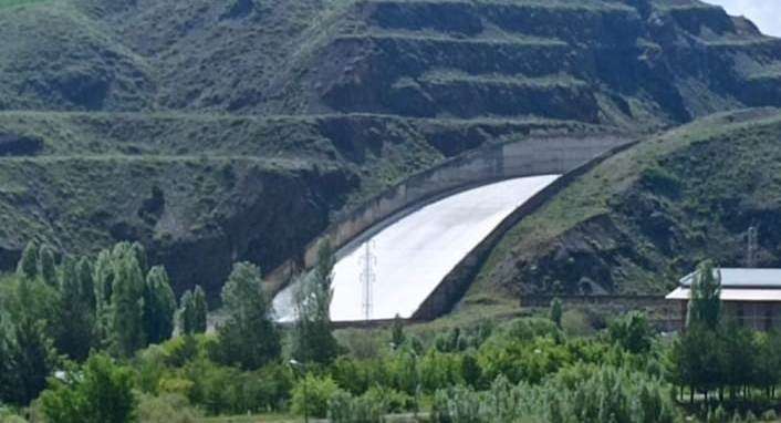 TERCAN BARAJININ DOLULUK ORANI YÜZDE YÜZE ULAŞTI
