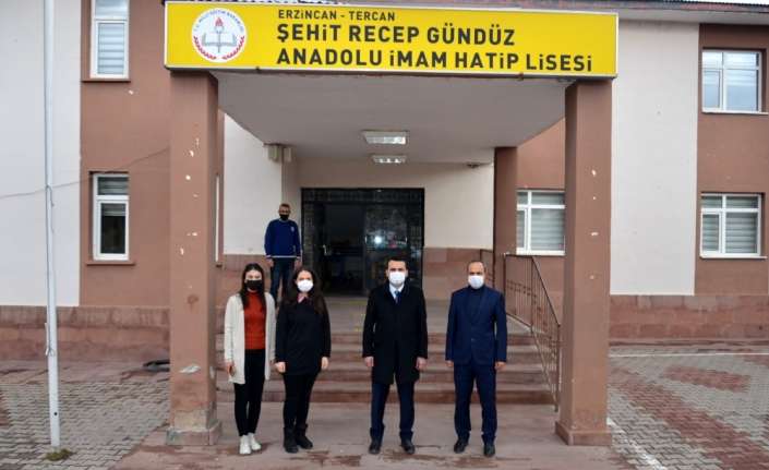 Tercan Kaymakamlığınca Şehit Recep Gündüz Anadolu İmam Hatip Lisesi son