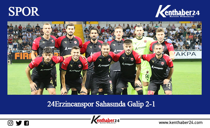 TFF 2. Lig Beyaz grupta İnegölsporu kendi evinde ağırlayan 24Erzincanspor,