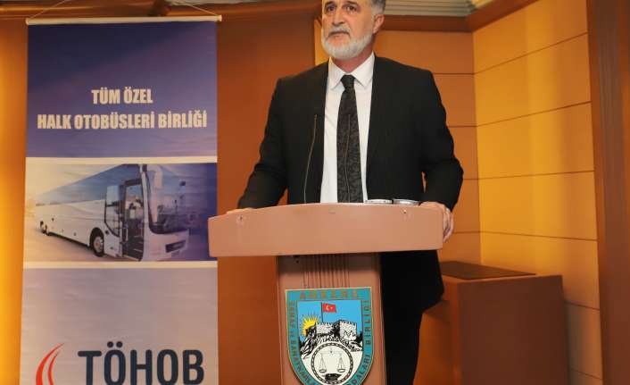 Türkiye Tüm Halk Otobüsleri Birliği tarafından gerçekleştitilen istişare toplantı sonrasında
