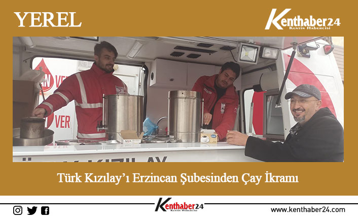 Türk Kızılay’ı Erzincan şubesi tarafından 15 Aralık Dünya Çay Günü