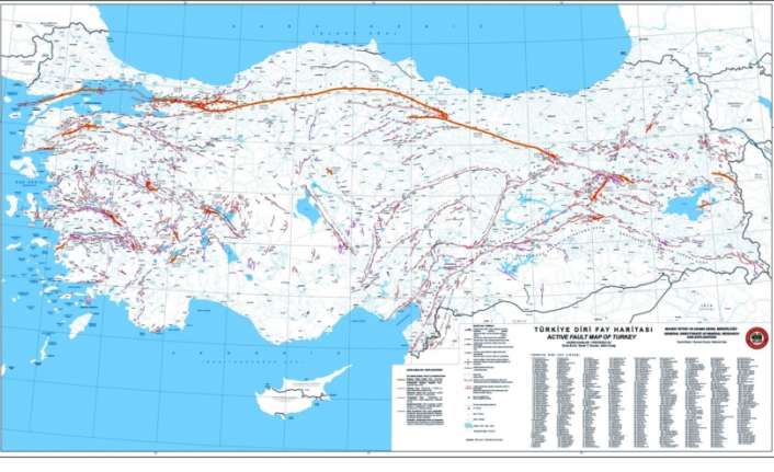 MTA Genel Müdürlüğü tarafından 1992 yılında yayımlanmış olan “Türkiye Diri