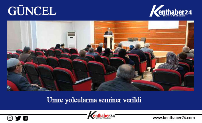 Erzincan İl Müftülüğü, bu yıl umreye gidecek olanlara yönelik başlatılan