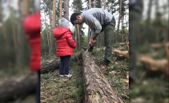 ÜVEİT HASTASI, TEDAVİYİ KÜÇÜK KIZIYLA DOĞADA BULDU