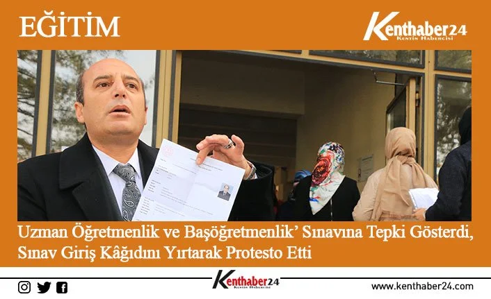 Türk Eğitim-Sen Erzincan Şube Başkanı Lütfü Küçük, ‘Uzman Öğretmenlik ve