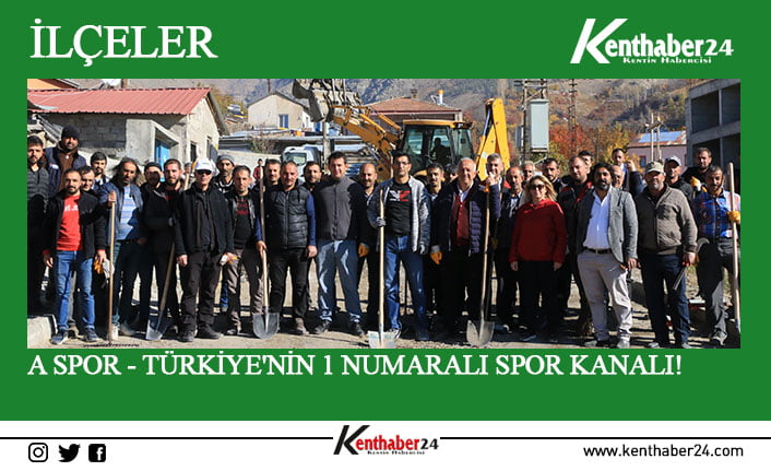 Erzincan Üzümlü ilçesi Üzümlü belediyesi tarafından alt yapı çalışmaları tamamlanan