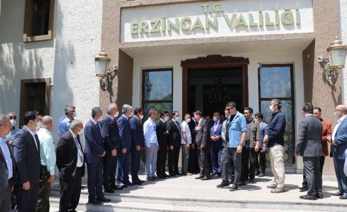 VALİ ARSLANTAŞ, ERZİNCAN’A VEDA ETTİ