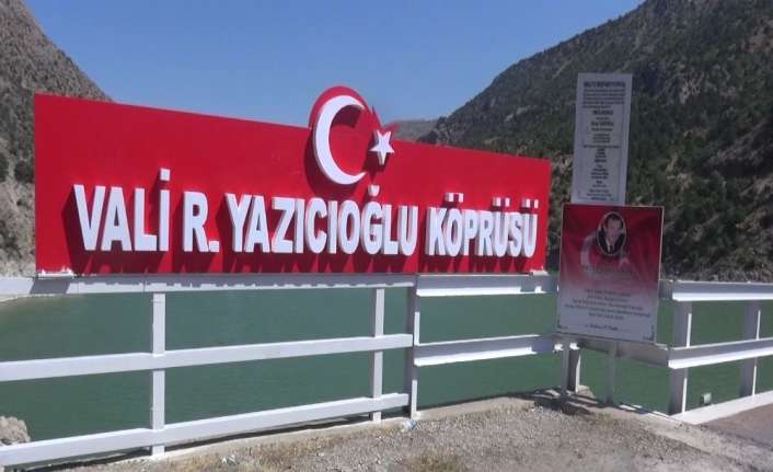 Erzincan’ın Kemaliye ilçesinde bulunan Vali Recep Yazıcıoğlu Köprüsü’nde başlatılan tadilat
