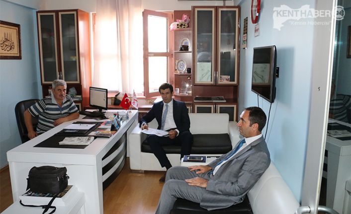 Erzincan Vali Yardımcısı İhsan Ayrancı Aylık siyasi gazete Kenthaber24 gazetesi