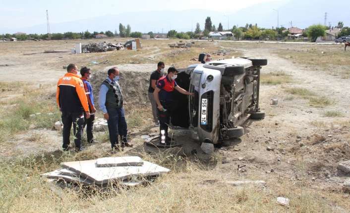Erzincan da tek taraflı meydana gelen kazada 24 DN 954