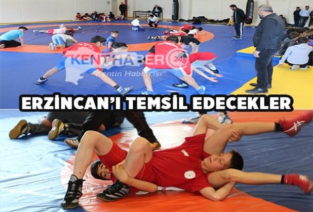 Ata sporu Güreşe ilginin artığı Erzincan’da 11-12-13 yaş gurubu Erzincan