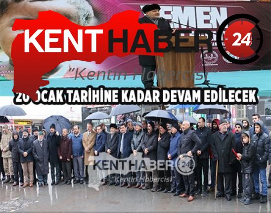 Yemen’de yaşanan insanlık dramına sessiz kalmayan Erzincan Sivil Toplum Kuruluşları