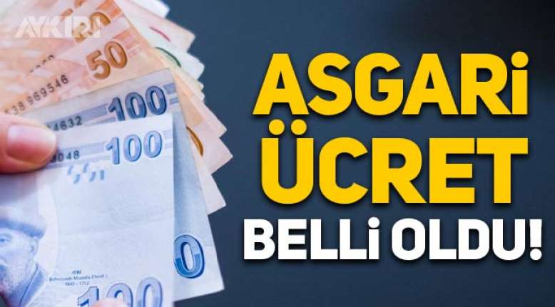 Asgari Ücret Tespit komisyonu, asgari ücretin 1 Temmuz 2023 itibariyle