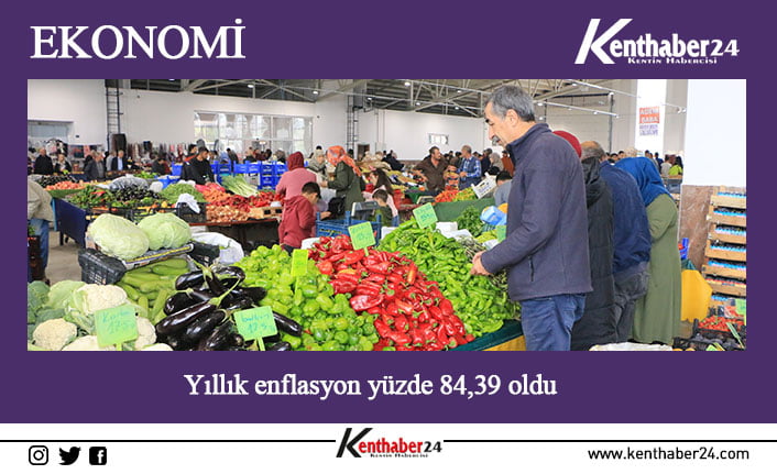 Kasım ayı enflasyon rakamları açıklandı. Tüketici Fiyat Endeksi (TÜFE) kasımda