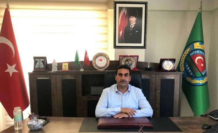 Erzincan Ziraat Odası Başkanı Tamer Geyik, çiftçilere tav sulamasıyla ilgili