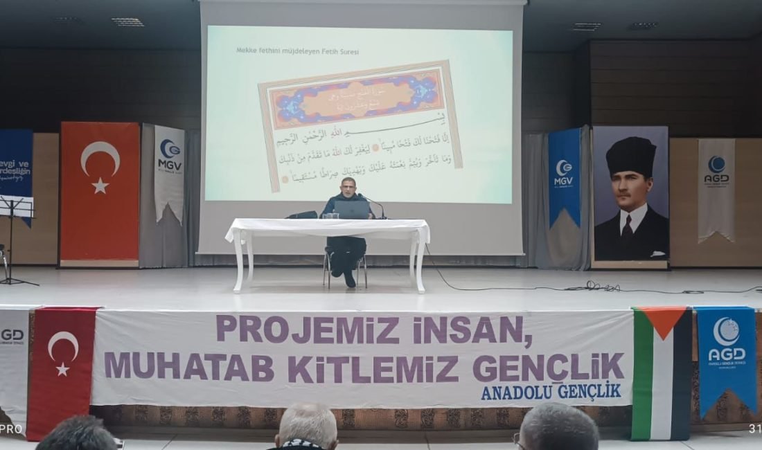 Erzincan’da Anadolu Gençlik Derneği ve Milli Gençlik Vakfı şubeleri tarafından