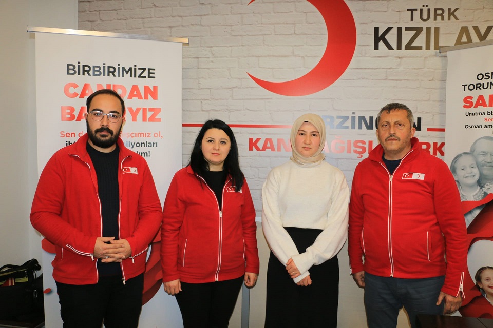 Kanın acil değil sürekli ihtiyaç olduğunu düşünen Erzincanlılar kan bağışına