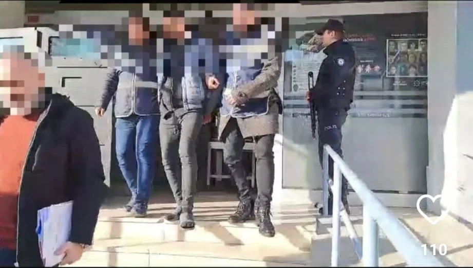 Erzincan Polisi saha kameraları görüntülerini incelemesi sonucunda bir işyerinin arka