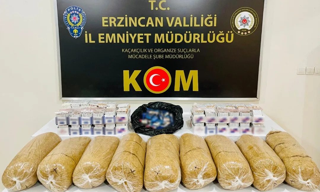 Uyuşturucu ile mücadelesini aralıksız sürdüren Erzincan Polisi Erzincan İl genelinde