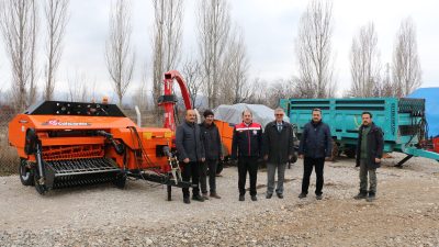 Tarım alanında yatırımların artarak devam ettiği Erzincan’da koyun ağılı ve