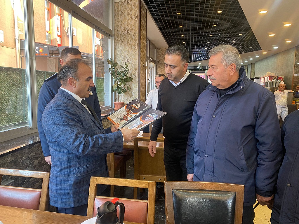 Erzincan Belediyesi Zabıta Müdürlüğü tarafından, Belediye sınırları içerisinde bulunan, lokanta,