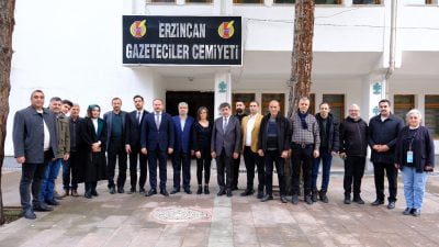 Erzincan Belediye Başkanı Bekir Aksun, 10 Ocak Çalışan Gazeteciler Günü