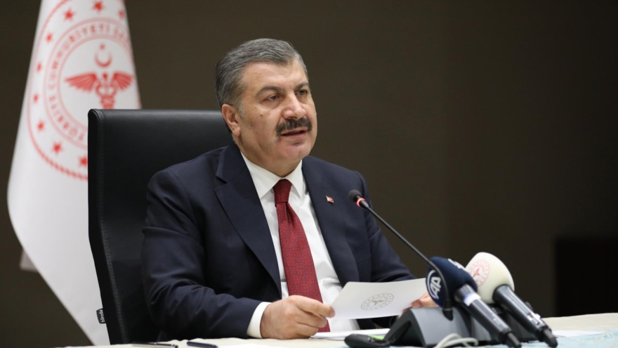 Bakan Koca, Kabine Toplantısı sonrası basın mensuplarının sorularını yanıtladı.
