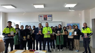  Erzincan Refahiye Bölge Trafik Denetleme İstasyon Amirliğince Refahiye’de ortaöğretim