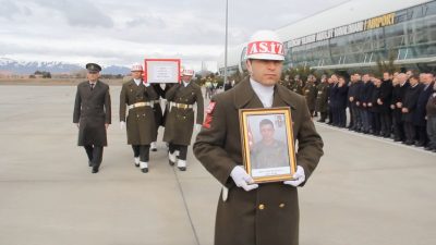 Türk Silahlı Kuvvetleri'nin (TSK) yürüttüğü 'Pençe-Kilit Operasyonu'nda Kuzey Irak'ta Şehit