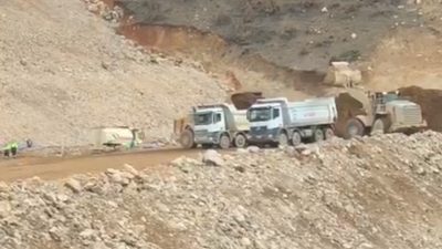 Erzincan İliç ilçesinde altın madeninde meydana gelen göçükte 35 milyon