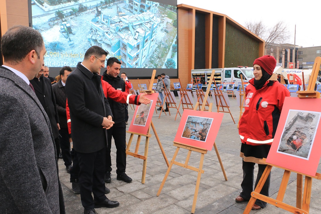 Erzincan’da 6 Şubat için anlamlı sergi
