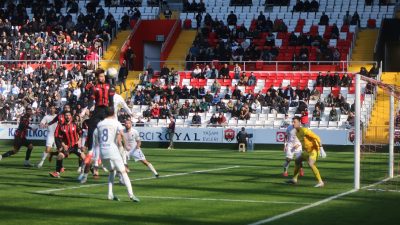 TFF 2. Lig kırmızı gurup 26. Hafta mücadelesinde konuk ettiği