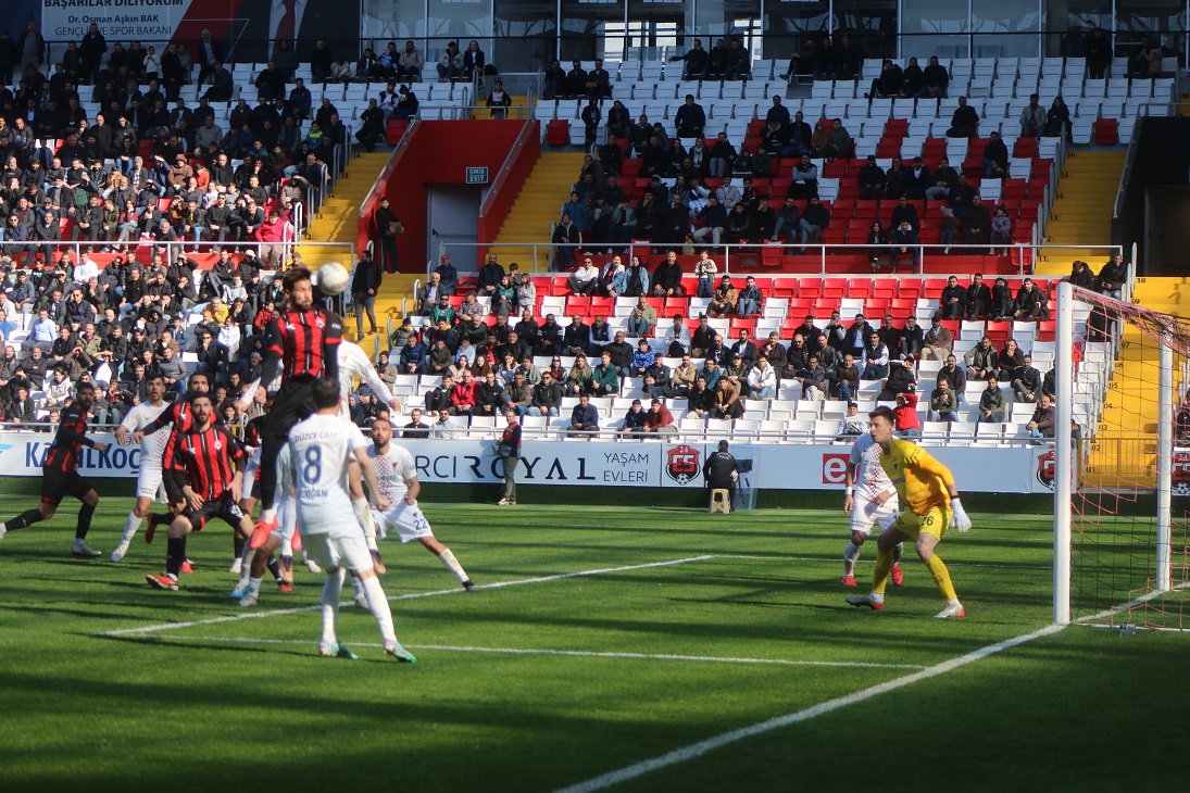 TFF 2. Lig kırmızı gurup 26. Hafta mücadelesinde konuk ettiği