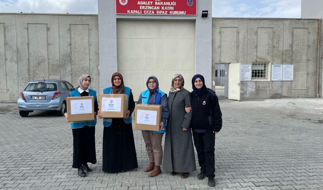 Türkiye Diyanet Vakfı Erzincan Gençlik Kollarından örnek davranış Türkiye Diyanet Vakfı Erzincan Gençlik Kolları yapmış olduğu örnek bir