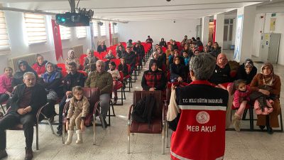 “Afetlerde Velilerimizle El Ele Projesi'nin ilk etkinliği, Merkez İlçe Okullarından