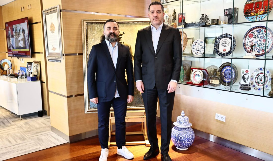 Türkiye Barolar Birliği Başkanı Av. Ramiz Erinç Sağkan'ı ziyaret eden