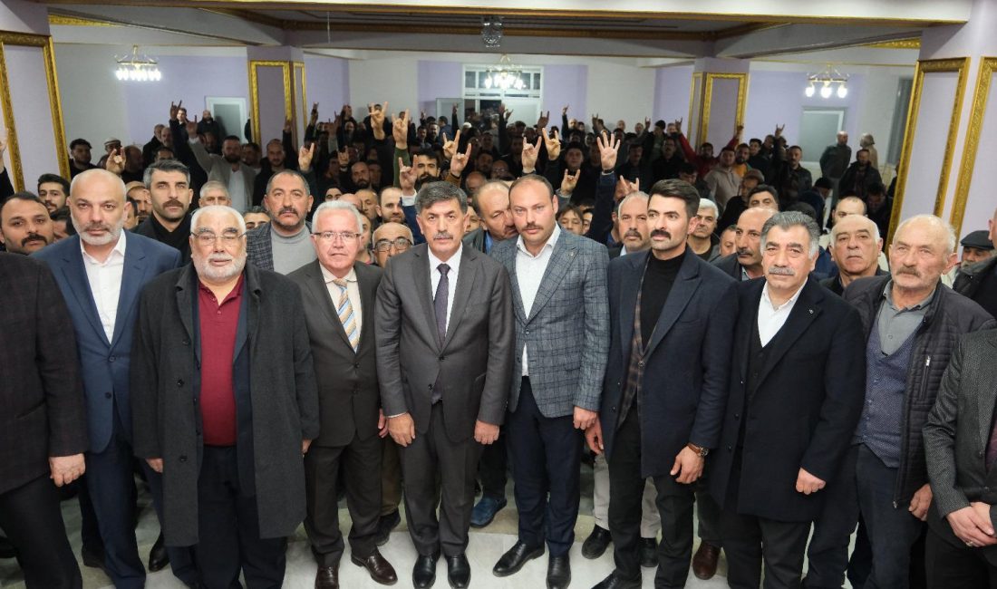 Cumhur İttifakının Erzincan Belediye Başkan Adayı Bekir Aksun, seçim çalışmalarına