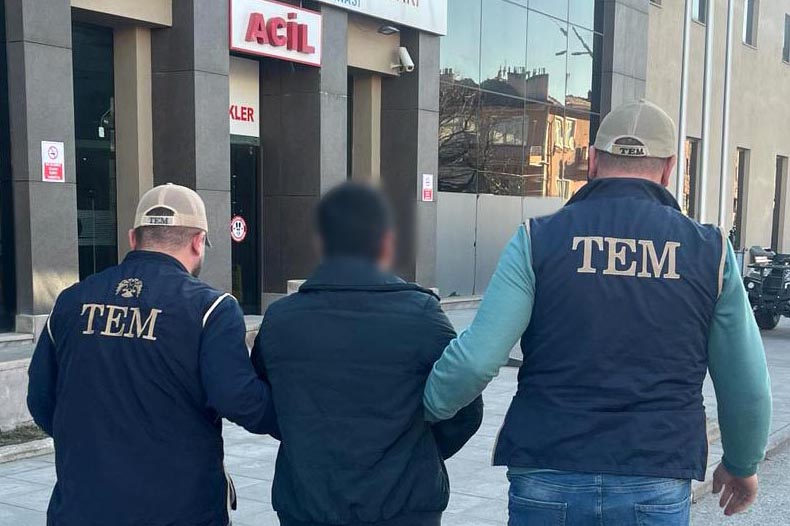 Erzincan’da terör örgütü propagandasını yaptığı öne sürülen şüpheli 1 kişi tutuklandı