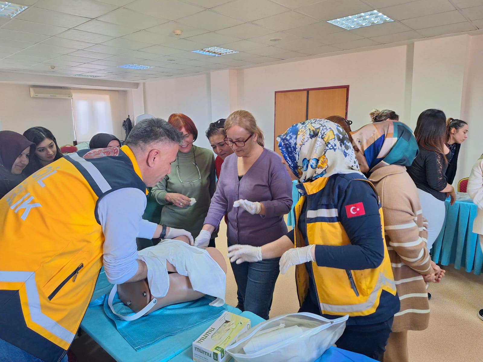 Erzincan’da sağlık çalışanlarına yönelik Hizmet İçi Eğitim kapsamında “Personel Destek