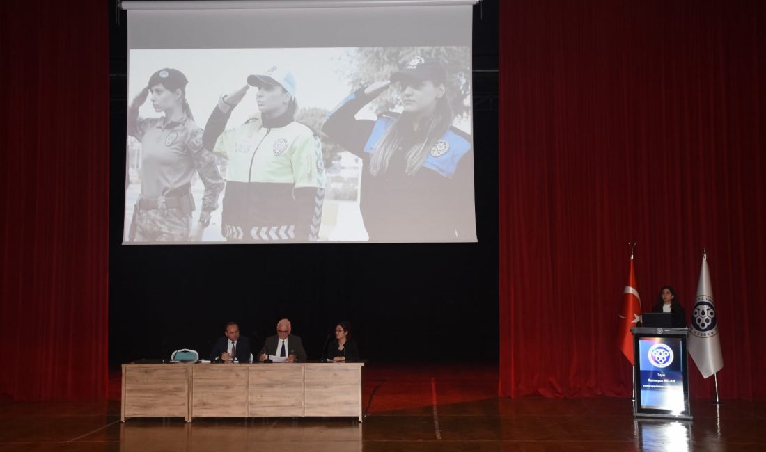 Erzincan’da “Birlikte Emniyetteyiz Paneli” düzenlendi