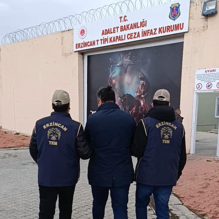 Erzincan Polisi tarafından FETÖ/PDY terör örgütünün faaliyetlerinin deşifresi ile aranan
