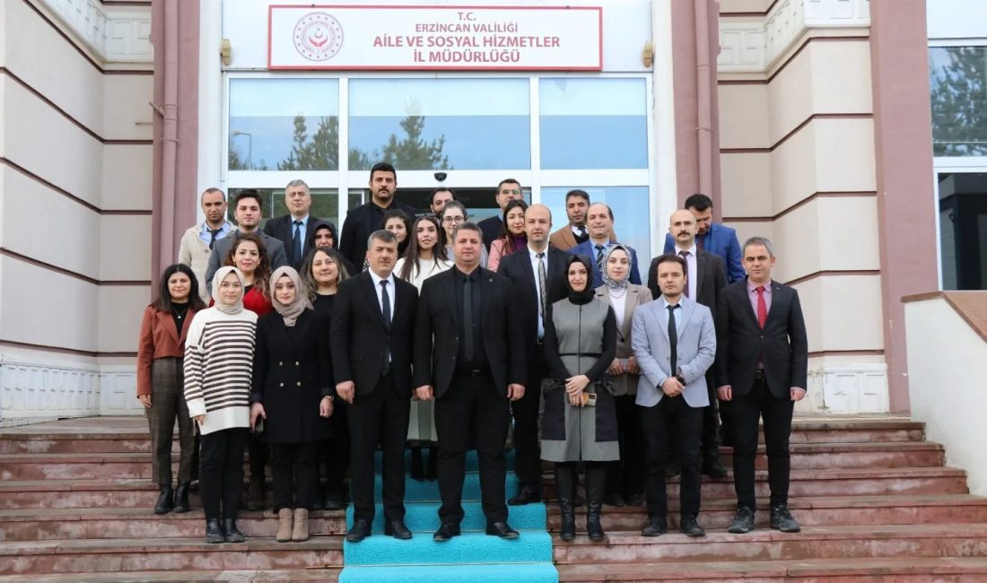 Erzincan Aile ve Sosyal Hizmetler İl Müdürlüğü Türkiye 3’üncüsü oldu