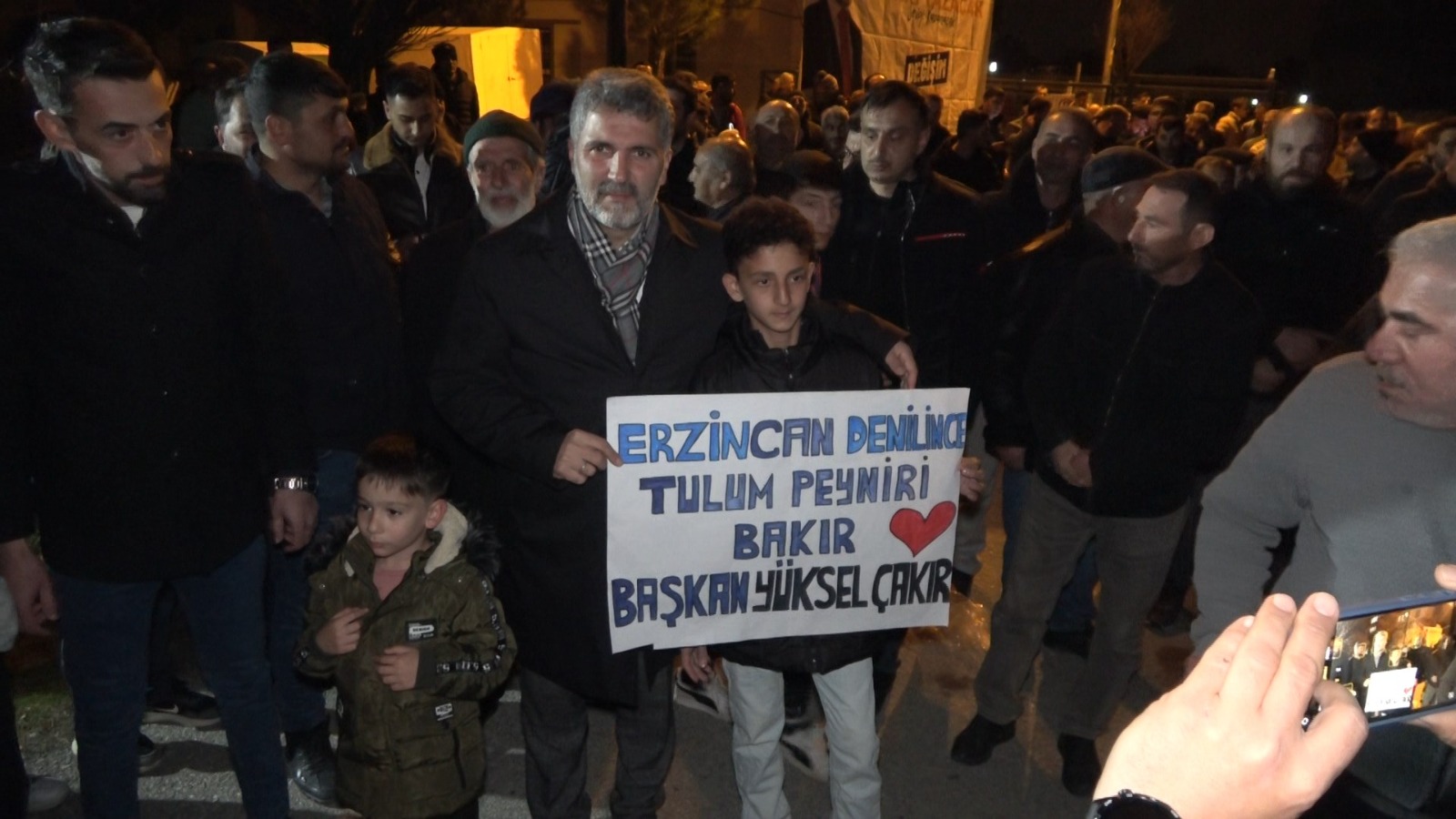 Erzincan Bağımsız Belediye Başkan adayı Yüksel Çakır Seçim çalışmalarına yoğun