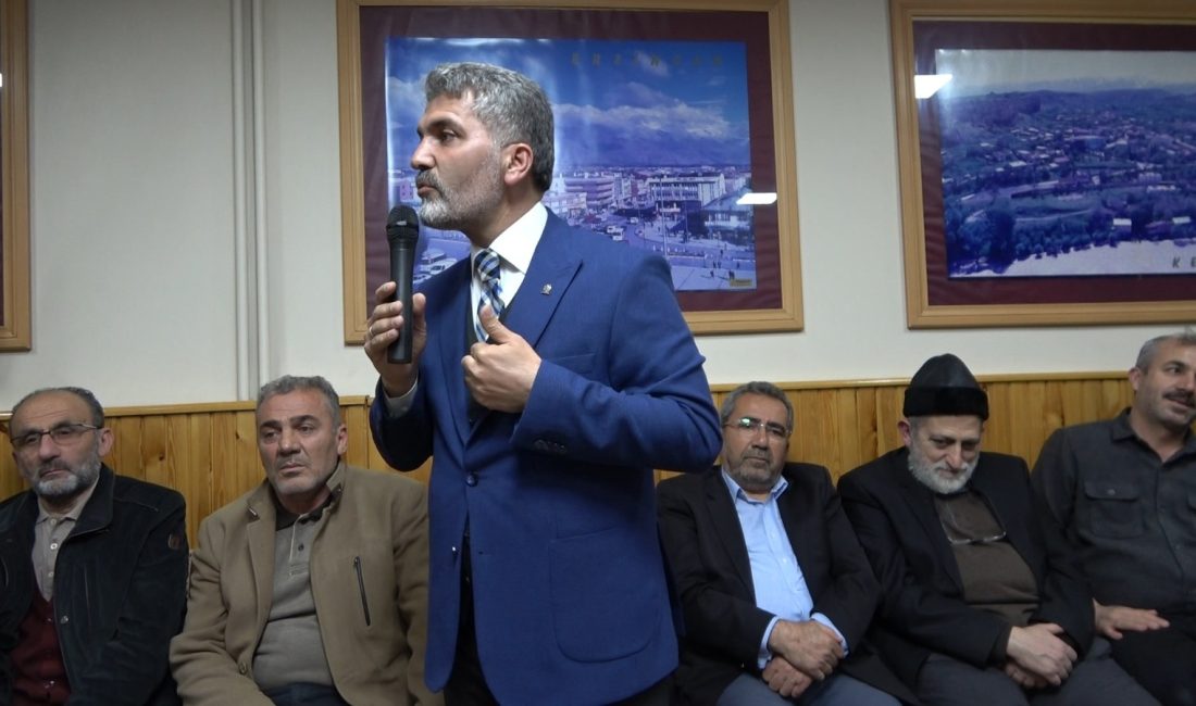 Erzincan Bağımsız Belediye Başkan adayı Yüksel Çakır iftar sonrası Kemah