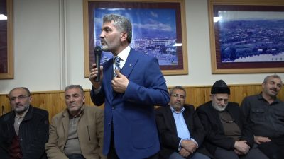 Erzincan Bağımsız Belediye Başkan adayı Yüksel Çakır iftar sonrası Kemah