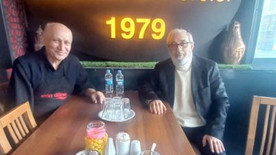 Erzincan’ın iki tanınmış siması eski Belediye Başkanı Mehmet Buyruk ve