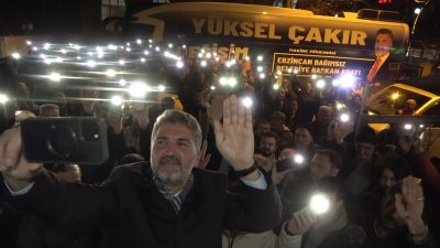 Erzincan Bağımsız Belediye Başkan Adayı Yüksel Çakır,  seçim çalışmaları