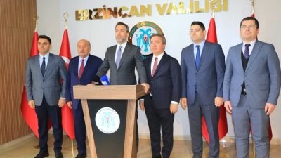 13 Şubat 2024Tarihinde meydana gelen maden kazasının ardından Erzincan Valiliğine