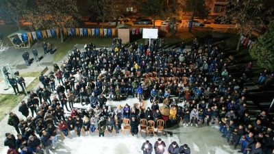 Cumhur İttifakının Erzincan Belediye Başkan Adayı Bekir Aksun, seçim çalışmalarına