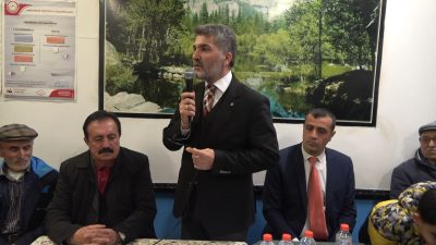 Erzincan Bağımsız Belediye Başkan adayı Yüksel Çakır mahalle buluşmaları kapsamında